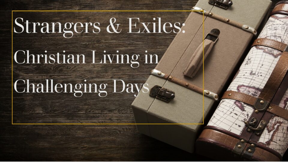 Strangers and Exiles suitcases Jan 2024
